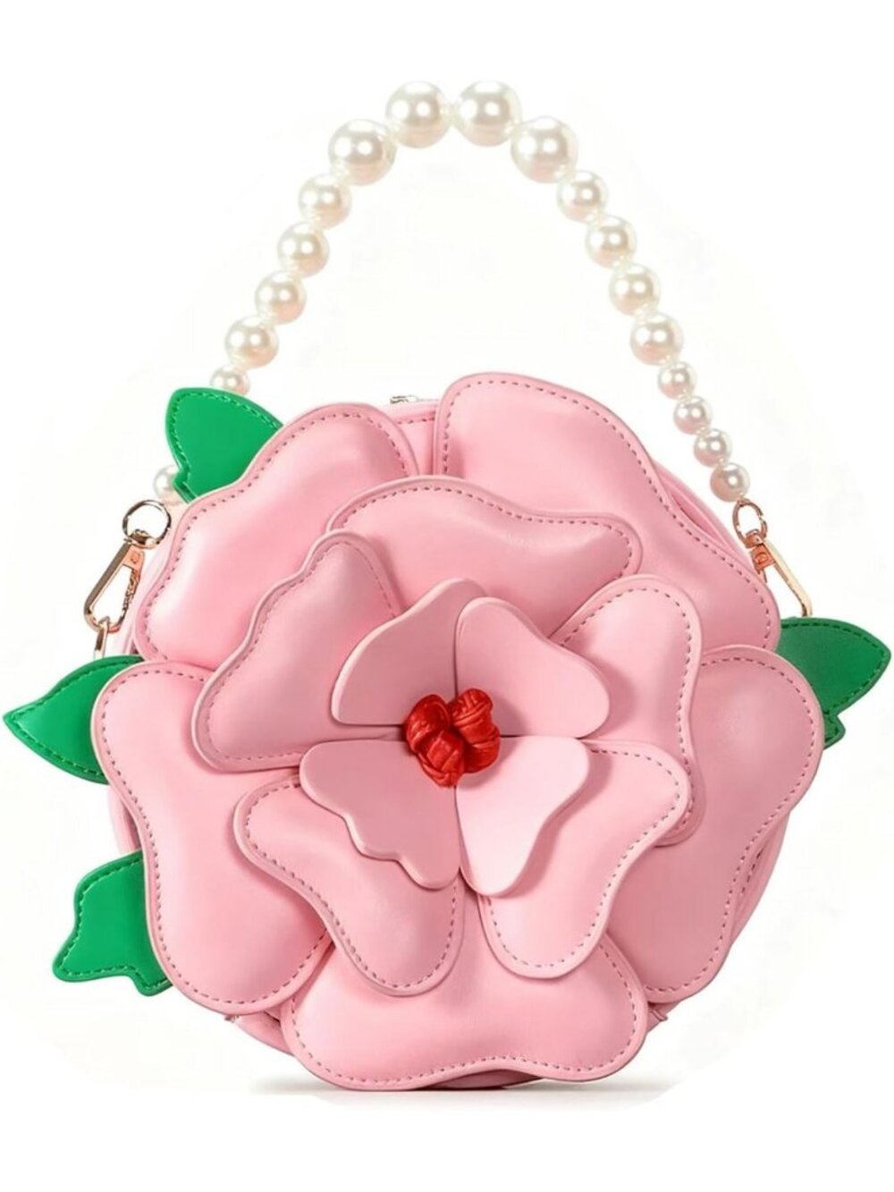 Floral Crossbody Handbag for Women | Cute Tea Party Purse | Lolita Style